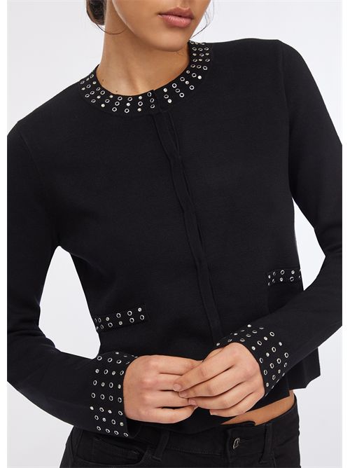 Jacket woman black LIU JO | MF5044MS49I/22222